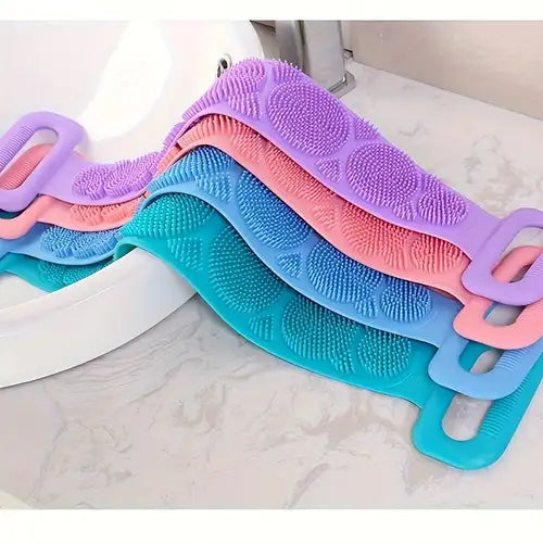 Double Side Bath Towel Scrubber