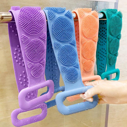 Double Side Bath Towel Scrubber